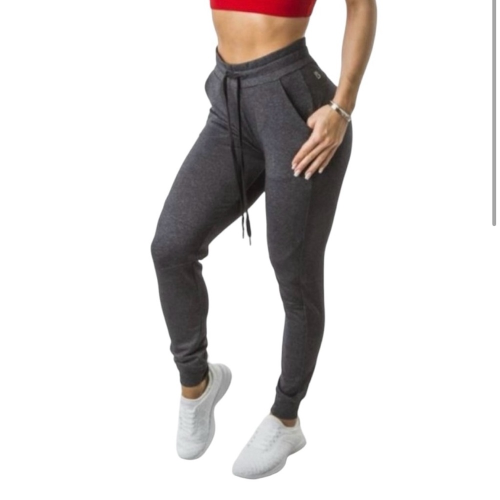 Buffbunny Jasmine Jogger - Heather Gray - XS